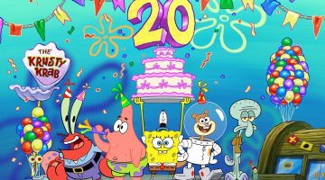 Nickelodeon exibe episódios inéditos de Bob Esponja, que completa 20 anos