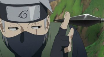 Boruto: Kakashi aparece ensinando o Relâmpago Roxo em imagem