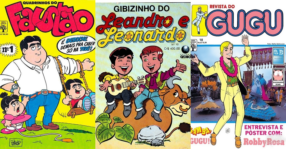 Esses artistas brasileiros inspiraram histórias em quadrinhos inusitadas no passado