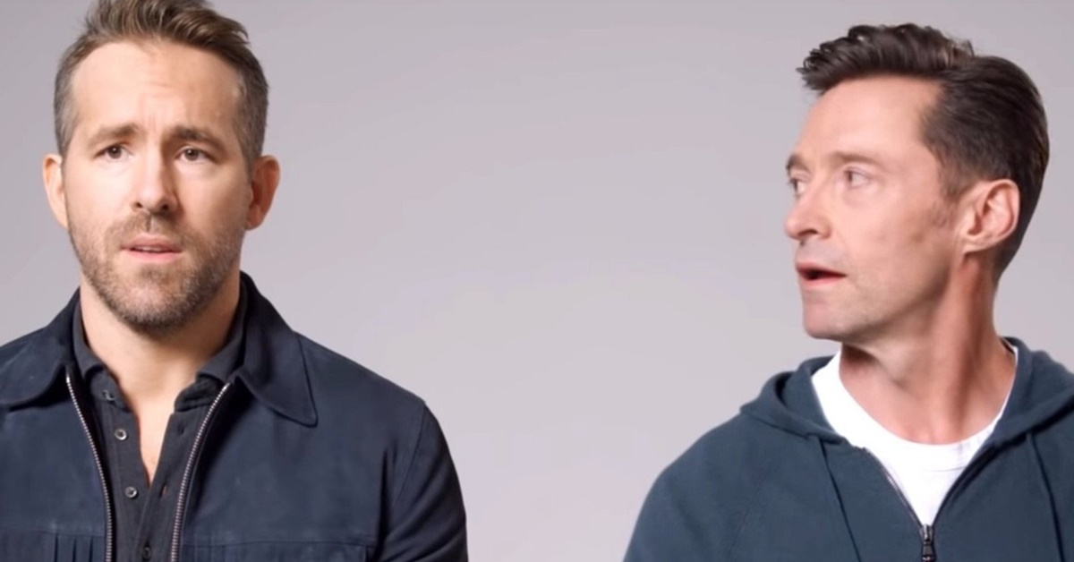 Ryan Reynolds e Hugh Jackman postam vídeo hilário ‘fazendo as pazes’