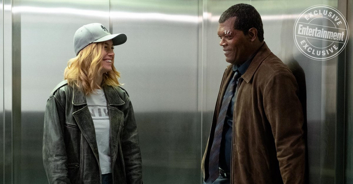 Brie Larson pediu que Samuel L. Jackson estivesse em Capitã Marvel