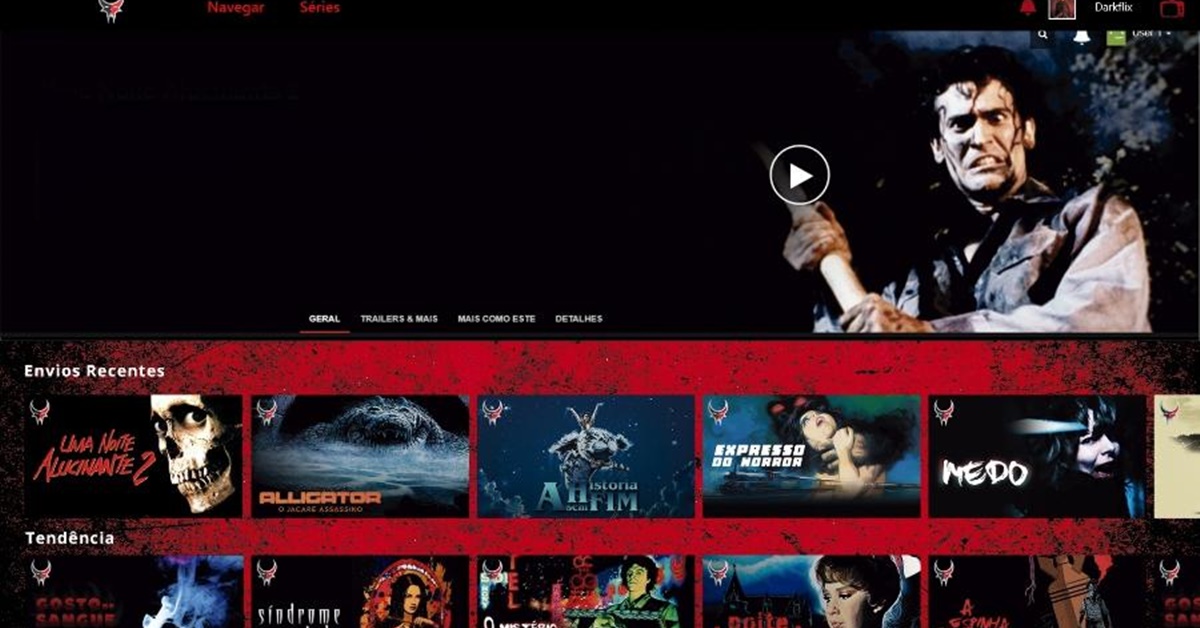Brasileiro e especializado em terror, streaming Darkflix será lançado com 666 filmes