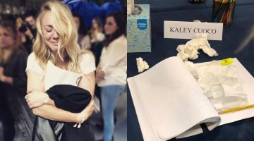 Kaley Cuoco chora ao ler último episódio de The Big Bang Theory