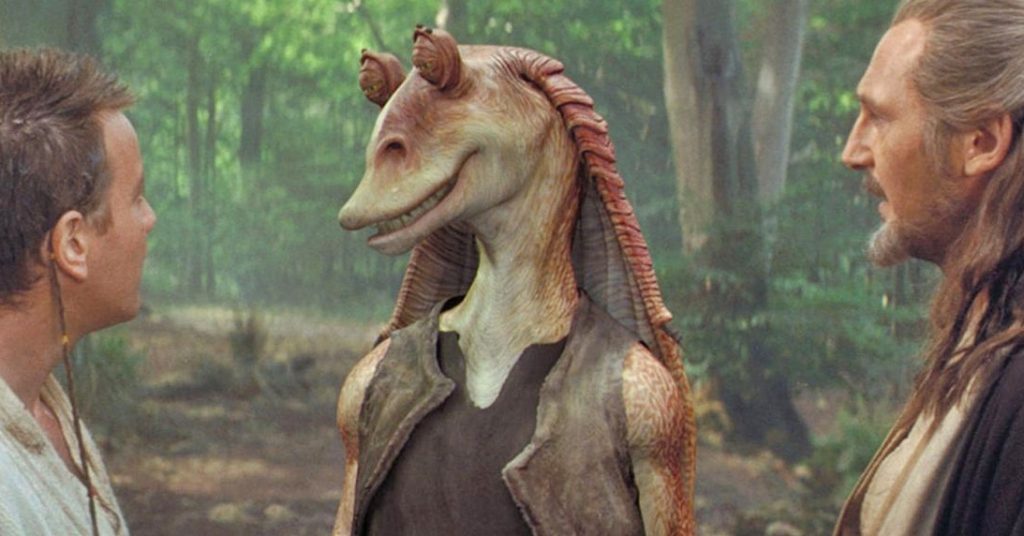 George Lucas diz que Jar Jar Binks é o personagem favorito dele