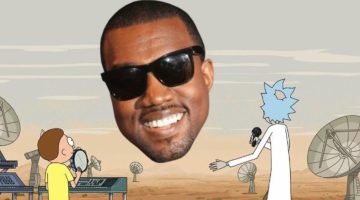 Kanye West pode colaborar em nova temporada de Rick and Morty