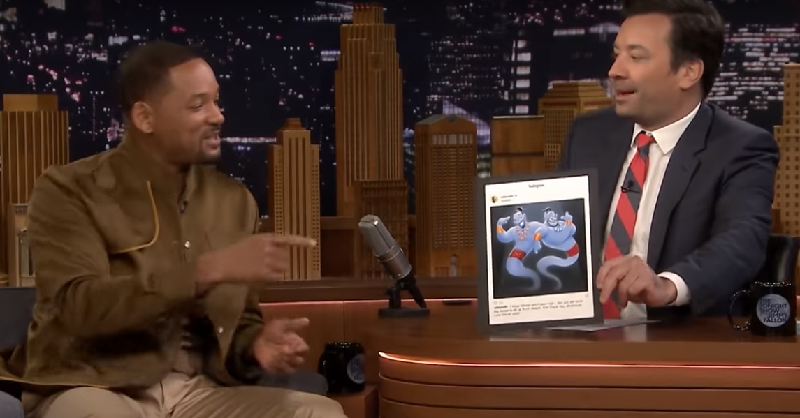 Will Smith canta música de Aladdin em programa de TV; assista