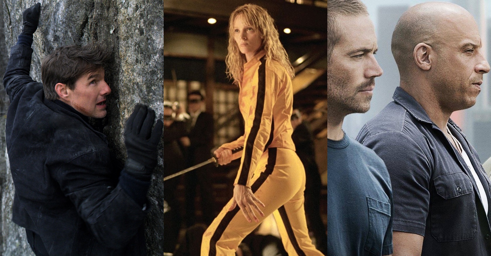 Infográfico traz análise sobre as cenas improváveis dos filmes de ação