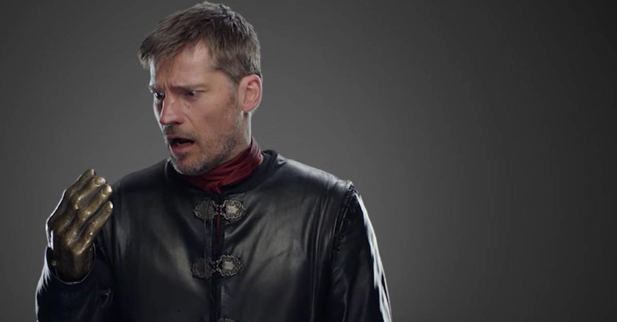 Game of Thrones: fãs acham erro na mão amputada de Jaime Lannister