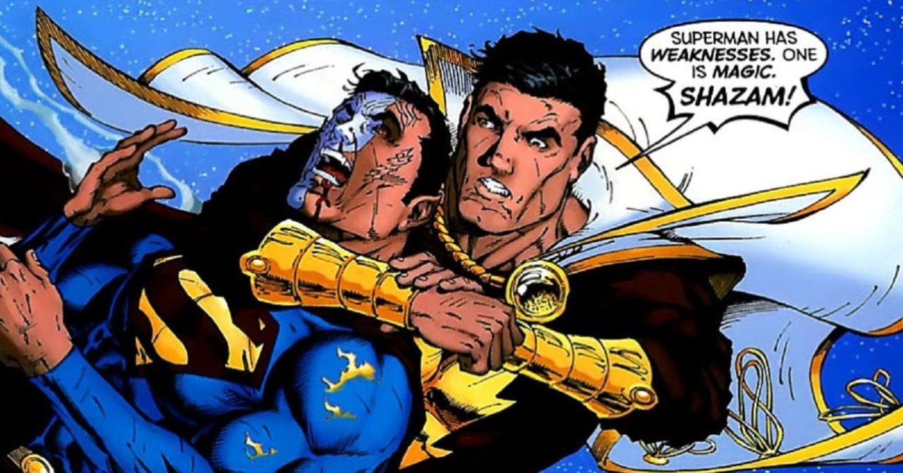 Quando Superman mostrou ser vulnerável à magia pela 1ª vez?