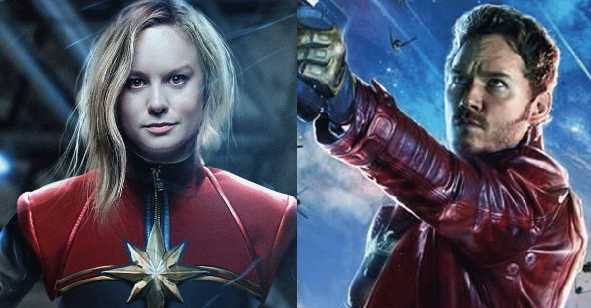 Teoria: Peter Quill pode ter namorado a Capitã Marvel no passado