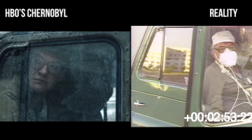 Vídeo: internauta compara imagens reais de Chernobyl com a série da HBO