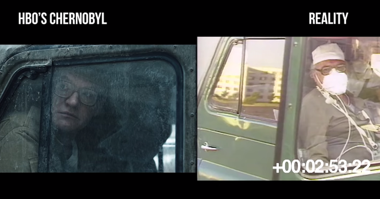Vídeo: internauta compara imagens reais de Chernobyl com a série da HBO