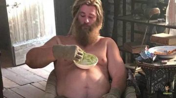 Thor ‘gordo’ de Vingadores: Ultimato canta música de Johnny Cash; veja