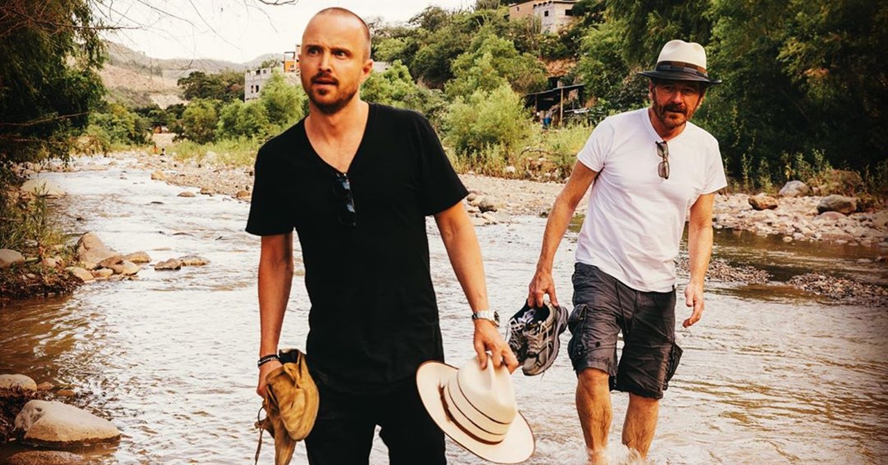 Breaking Bad: Bryan Cranston e Aaron Paul voltam a postar foto juntos