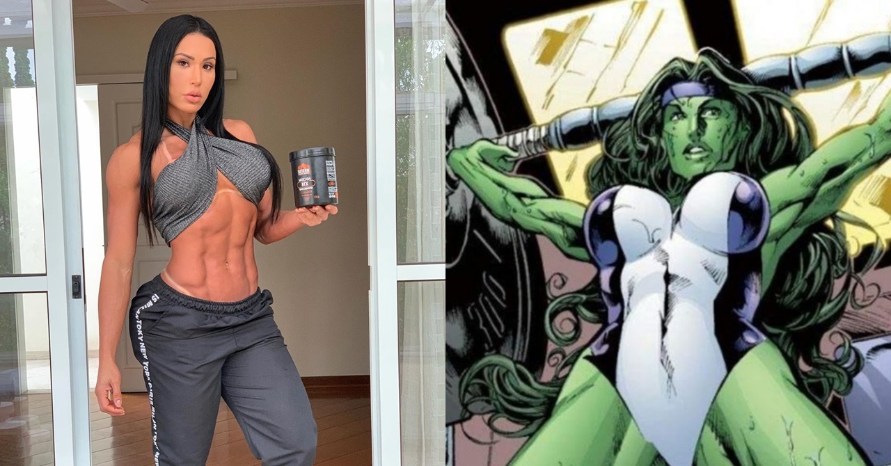 Gracyanne Barbosa já disse que adoraria fazer a Mulher-Hulk na série do Disney+