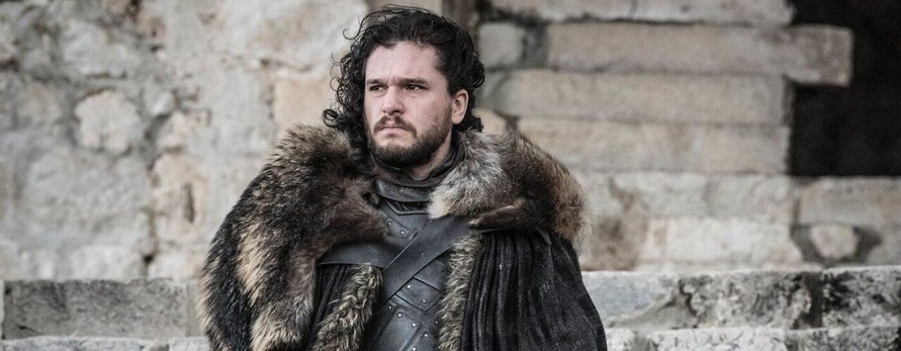 Kit Harington como Jon Snow em Game of Thrones