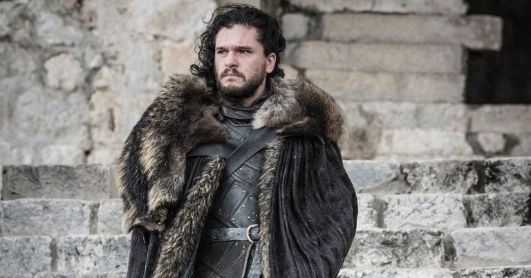 Kit Harington como Jon Snow em Game of Thrones