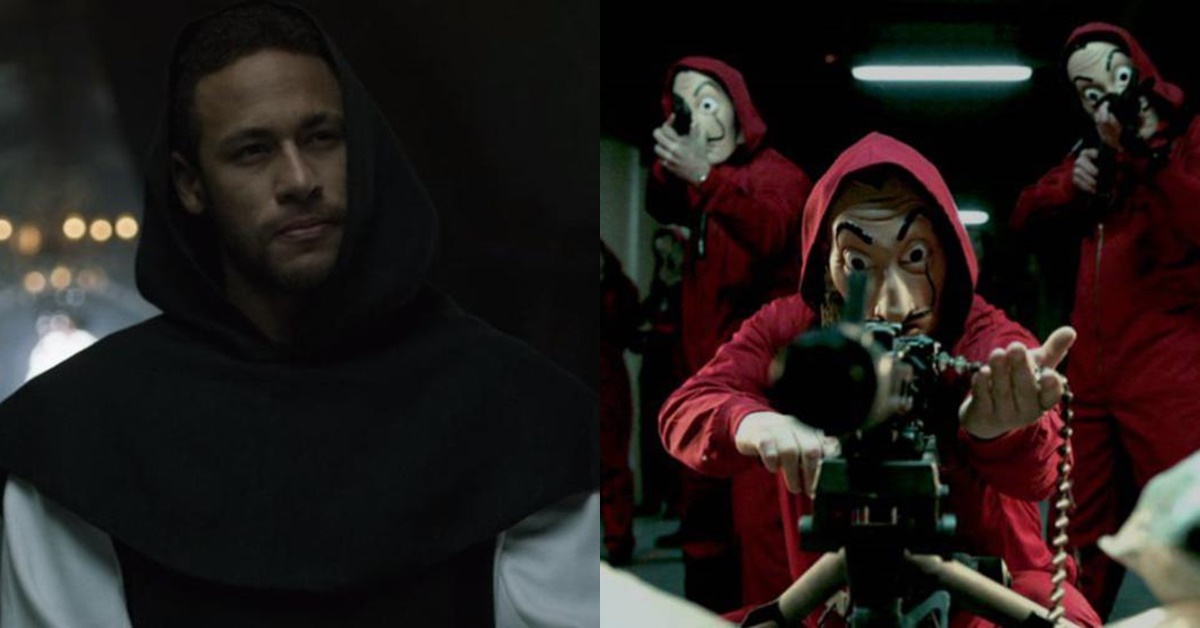 Neymar em La Casa de Papel faz subir as buscas da série no Google