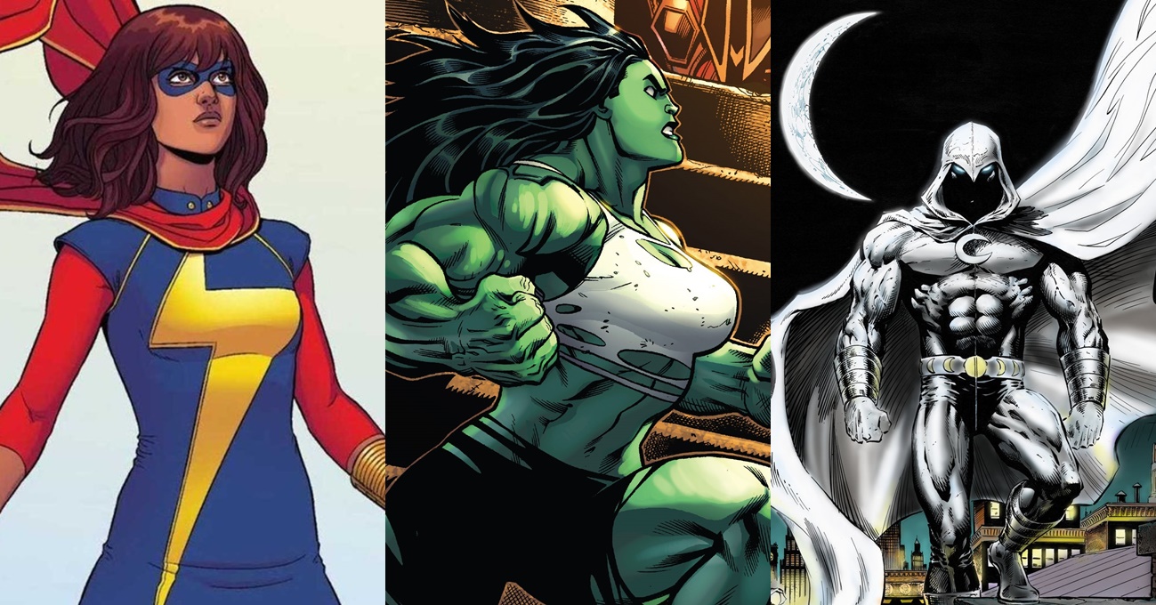 Disney+ confirma séries de Ms. Marvel, She-Hulk e Cavaleiro da Lua