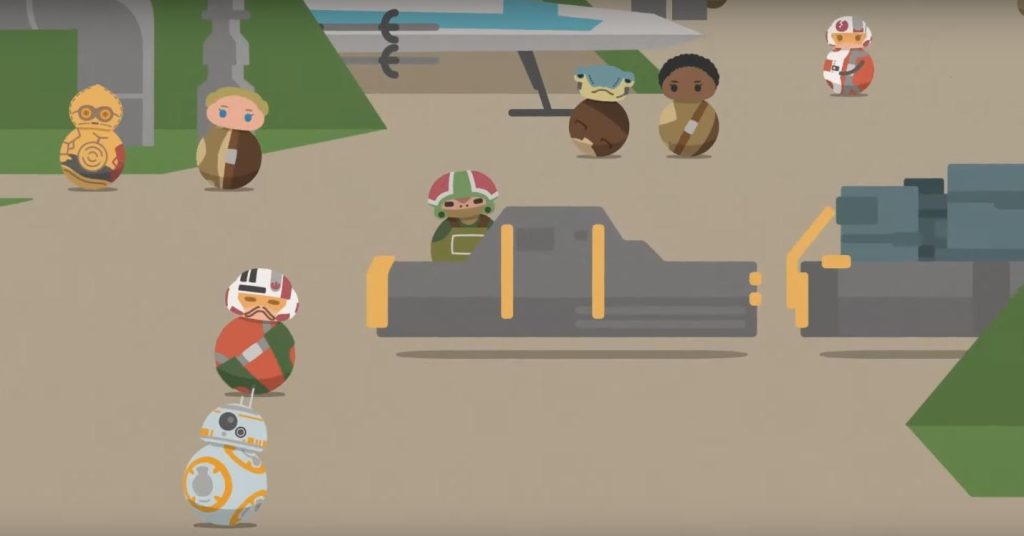 Star Wars Roll Out: série de curtas animados estreia nesta sexta (9)