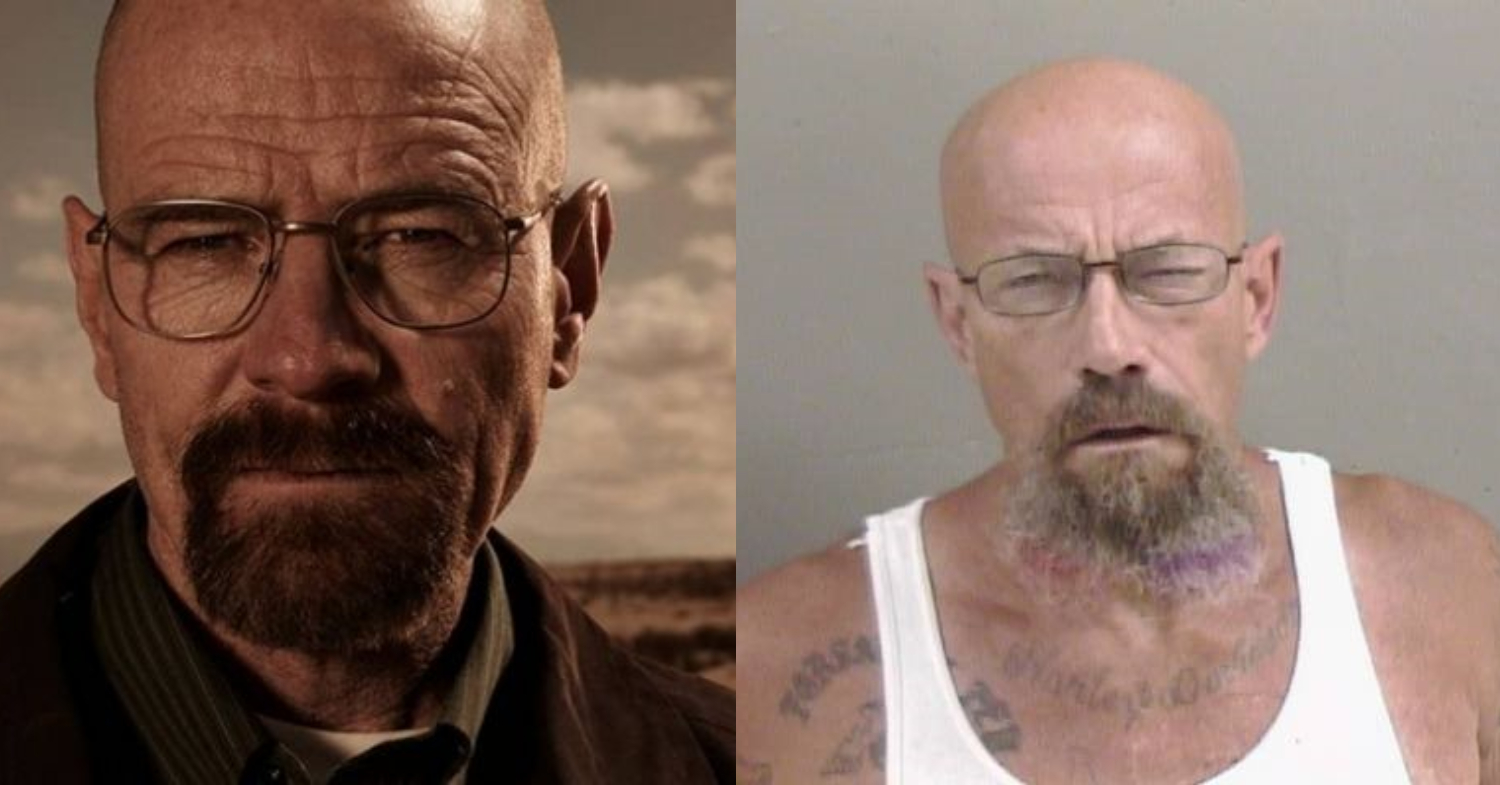 Sósia de Walter White é procurado nos EUA por posse de metanfetamina