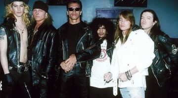 A curiosa relação do Guns N’ Roses com o Exterminador do Futuro