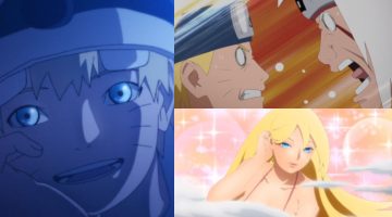 As melhores cenas do encontro de Boruto e Naruto no passado