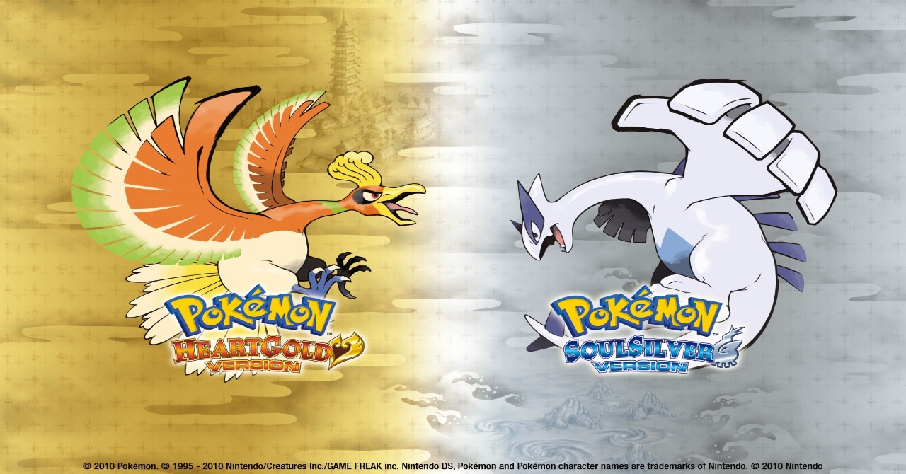 Os 10 anos dos históricos games Pokémon HeartGold e SoulSilver