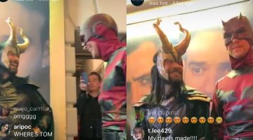 Halloween: Tom Hiddleston se veste de Demolidor e Charlie Cox, de Loki; veja