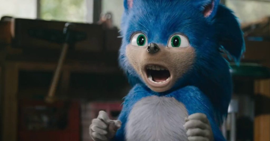 Sonic Feio aparece em suéter de Natal para promover Sonic 3: O Filme