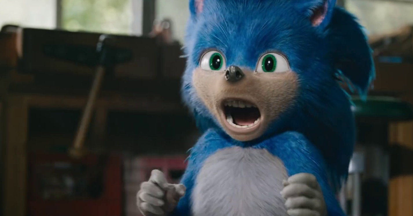 Perfil oficial de Sonic alfineta design polêmico de Super Mario Bros.