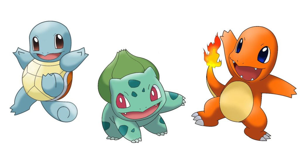 De Kanto a Galar, confira todos os Pokémon iniciantes da franquia