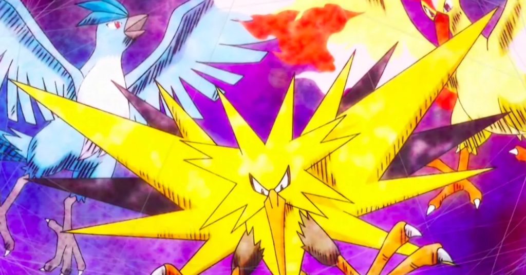 Mangá de Pokémon tem fusão sombria dos pássaros lendários