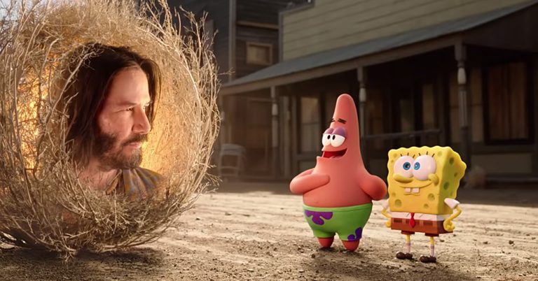 keanu reeves bob esponja