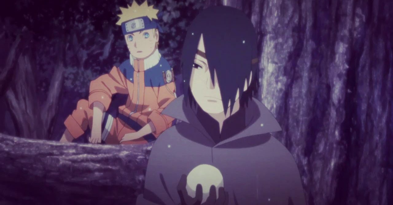 Boruto: Naruto jovem e Sasuke protagonizam cena emocionante no anime