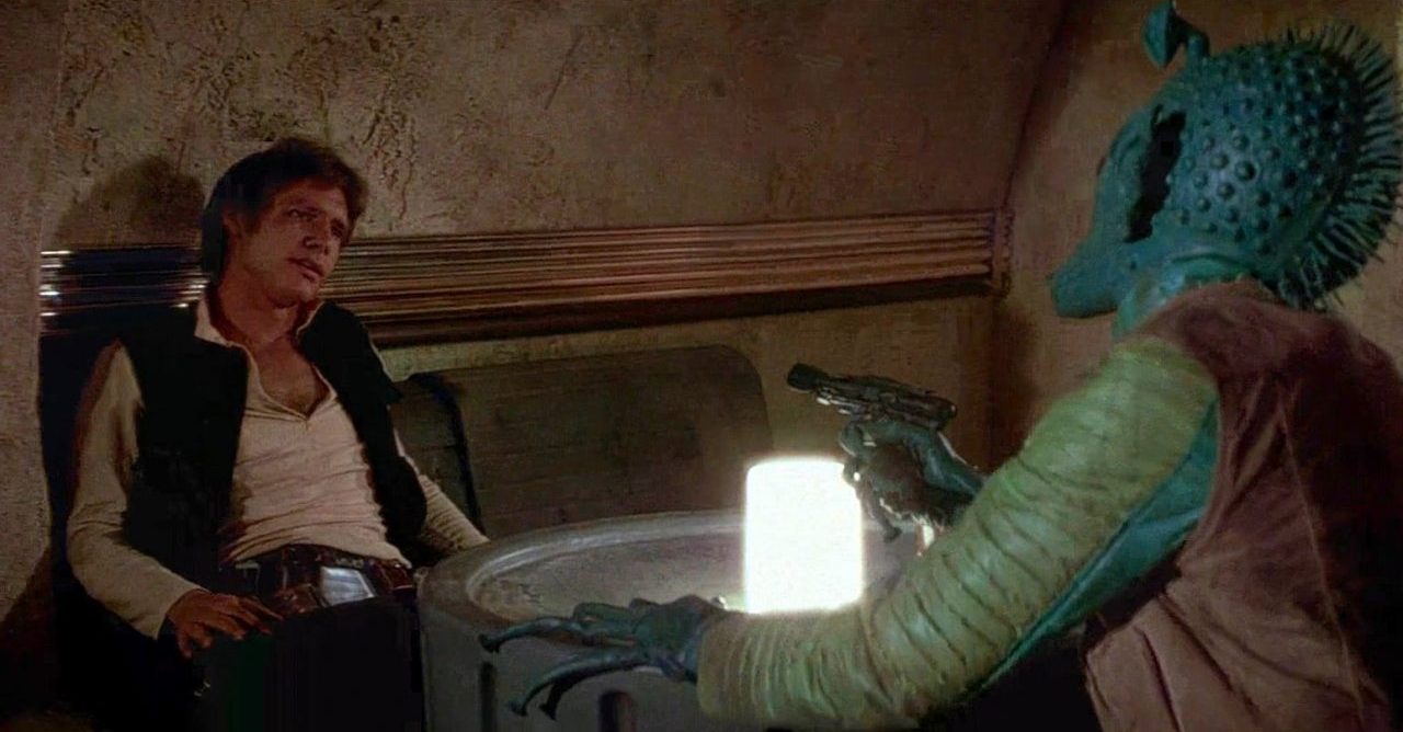 Star Wars: Disney+ faz mudança estranha em cena de Han Solo e Greedo; entenda