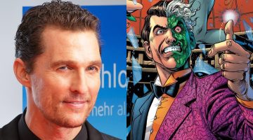 The Batman: Matthew McConaughey pode interpretar o vilão Duas-Caras