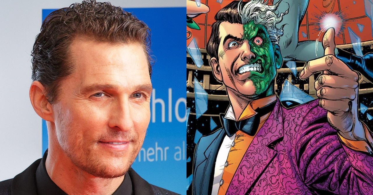 The Batman: Matthew McConaughey pode interpretar o vilão Duas-Caras