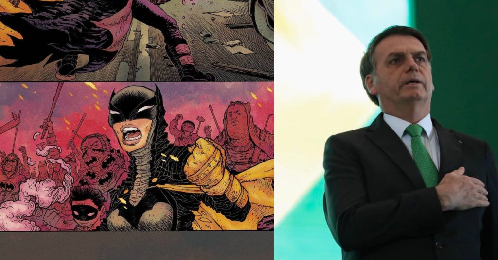 Batman: nova HQ de Frank Miller faz piada com Bolsonaro; confira