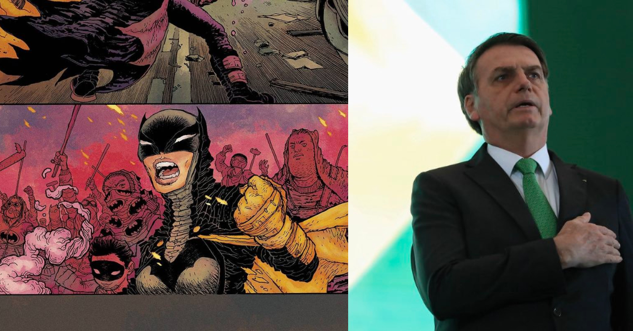 Batman: nova HQ de Frank Miller faz piada com Bolsonaro; confira