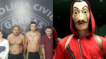 La Casa de Papel? Bandidos fazem túnel para roubar banco em MS, mas são presos
