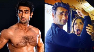 Os Eternos: Kumail Nanjiani fica musculoso e Salma Hayek não acredita