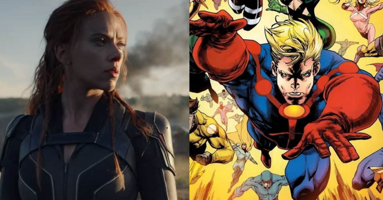Como Viúva Negra e Os Eternos definirão o futuro do Universo Marvel
