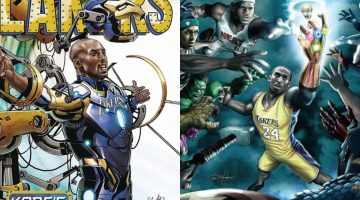 Kobe Bryant já foi o Homem de Ferro e usou Manopla do Infinito em série da Marvel