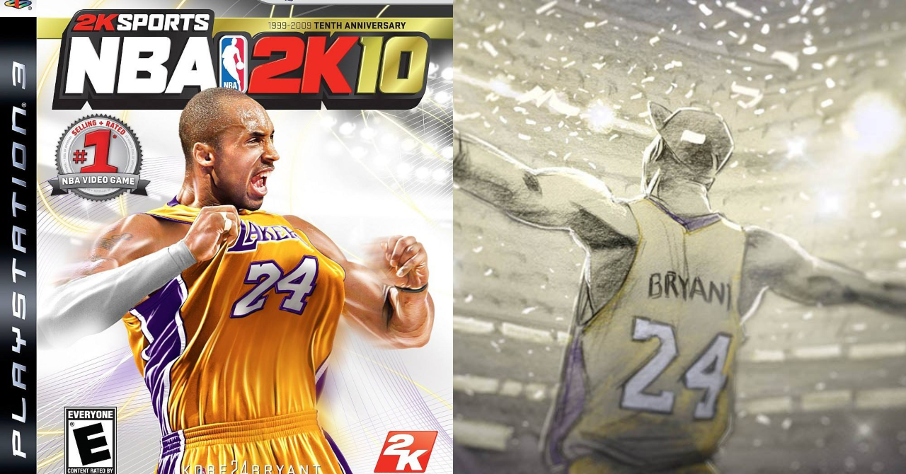 Kobe Bryant já foi capa de vários videogames e até venceu o Oscar