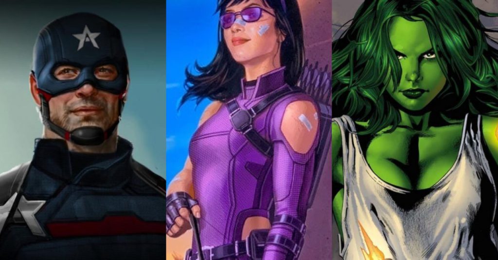 Os personagens que farão sua estreia no Universo Marvel pelas séries do Disney+