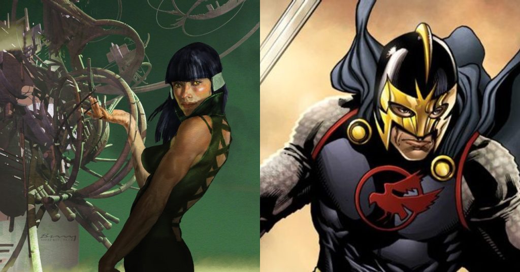 Os Eternos: nova foto do set confirma romance entre Sersi e Cavaleiro Negro