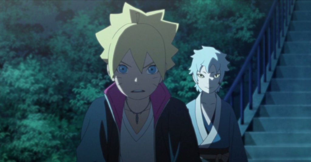 Boruto e Mitsuki vão parar na cadeia em novo arco do anime
