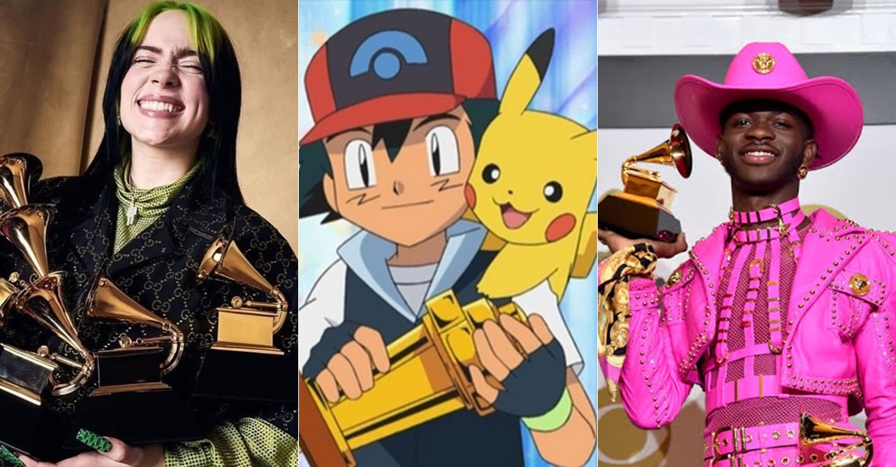 Artista desenha vencedores do Grammy como líderes de ginásio de Pokémon