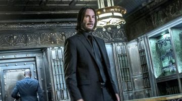 Keanu Reeves tem o olhar perturbado em primeira foto oficial de John Wick 4